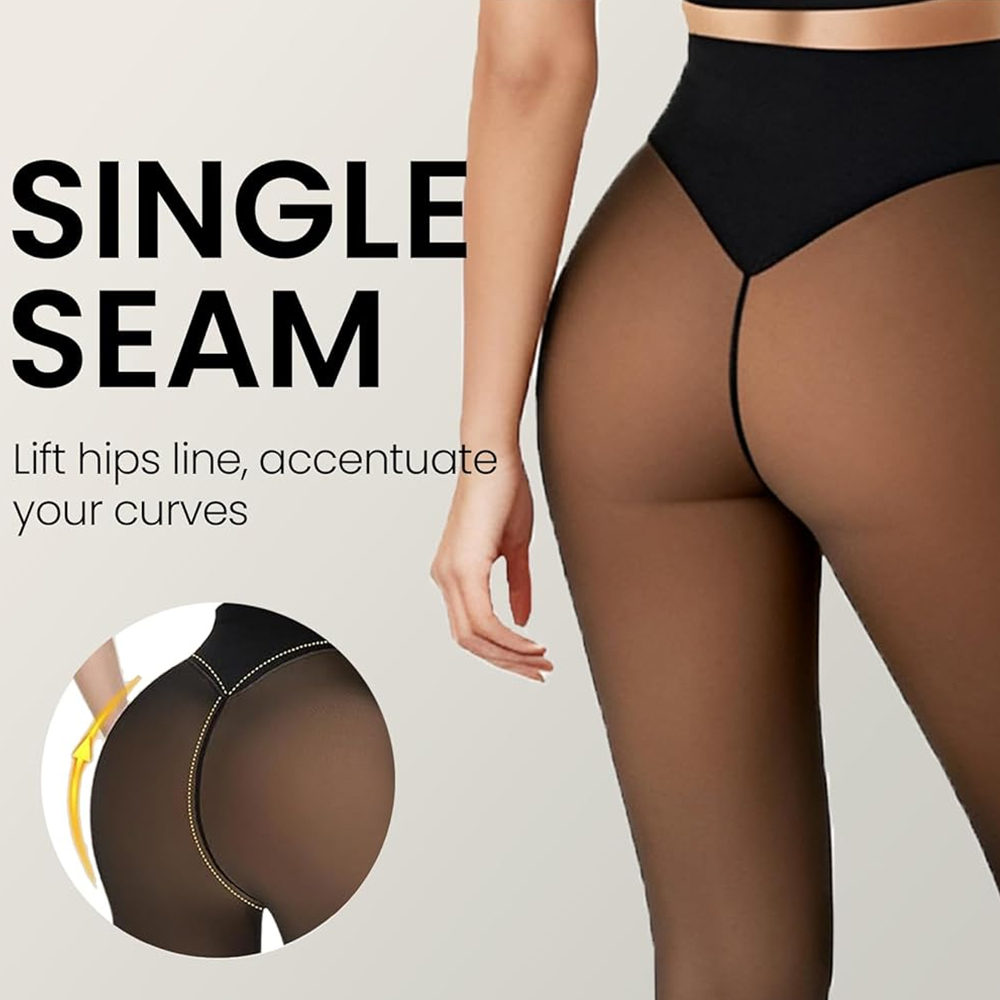 Leggings con Forro Polar de Un - Tights Pantyhose Sheer reseña y precio
