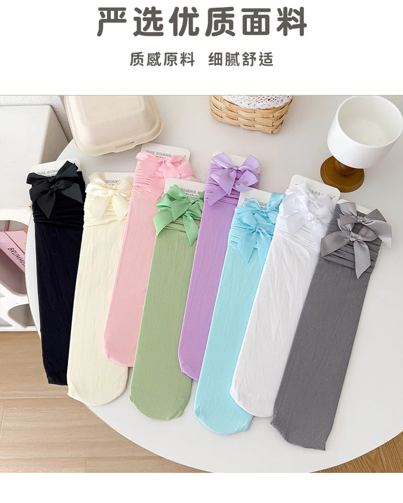 Medias para niñas, medias de l - Thigh High Sock Stay Up reseña y precio