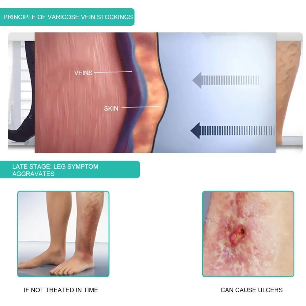 1 par de calcetines de compres - Compression Sock Medical reseña y precio