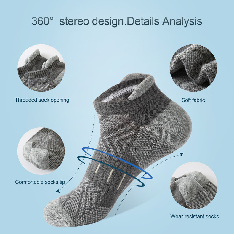 6 Pares de Calcetines Deportiv - Ankle Sock Low Cut reseña y precio